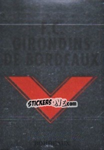 Sticker Écusson de Bordeaux - FOOT 1996-1997 n. 31 - Panini