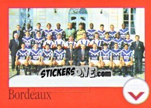 Sticker Équipe de Bordeaux - FOOT 1996-1997 - Panini
