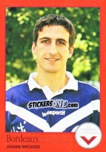 Sticker Johan Micoud - FOOT 1996-1997 n. 40 - Panini