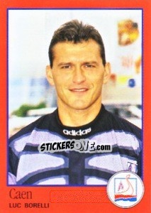 Sticker Luc Borelli - FOOT 1996-1997 - Panini