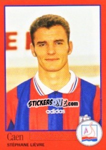 Sticker Stéphane Lièvre - FOOT 1996-1997 n. 50 - Panini