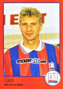 Sticker Milos Glonek - FOOT 1996-1997 - Panini