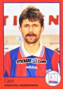 Sticker Grzegorz Lewandowski - FOOT 1996-1997 n. 57 - Panini