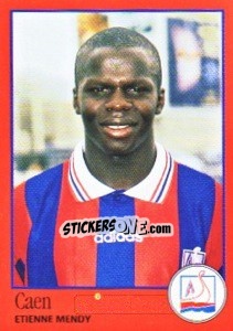 Sticker Etienne Mendy - FOOT 1996-1997 - Panini