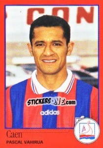 Sticker Pascal Vahirua - FOOT 1996-1997 n. 59 - Panini