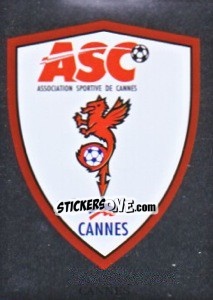 Sticker Écusson de Cannes - FOOT 1996-1997 - Panini