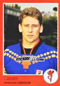 Cromo François Lemasson - FOOT 1996-1997 - Panini