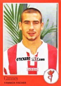 Sticker Yannick Fischer - FOOT 1996-1997 n. 64 - Panini