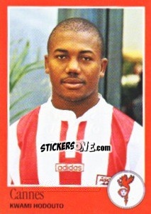 Sticker Kwami Hodouto - FOOT 1996-1997 n. 65 - Panini