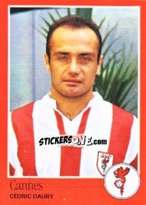 Sticker Cédric Daury - FOOT 1996-1997 n. 71 - Panini