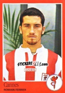 Sticker Romain Ferrier - FOOT 1996-1997 n. 75 - Panini