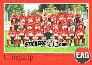 Sticker Équipe de Guingamp - FOOT 1996-1997 n. 77 - Panini