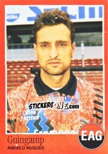 Figurina Angelo Hugues - FOOT 1996-1997 - Panini