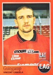 Sticker Vincent Candela - FOOT 1996-1997 n. 79 - Panini