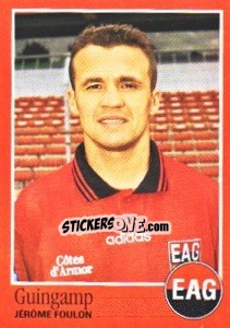 Sticker Jérôme Foulon - FOOT 1996-1997 n. 80 - Panini