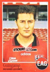 Sticker Richard Lecomte - FOOT 1996-1997 - Panini