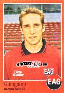 Sticker Claude Michel - FOOT 1996-1997 n. 85 - Panini