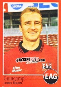 Sticker Lionel Rouxel - FOOT 1996-1997 n. 89 - Panini
