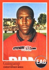 Sticker Christopher Wreh - FOOT 1996-1997 n. 90 - Panini