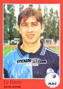 Cromo Dzoni Novak - FOOT 1996-1997 n. 97 - Panini