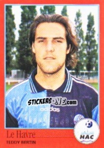 Sticker Teddy Bertin - FOOT 1996-1997 - Panini