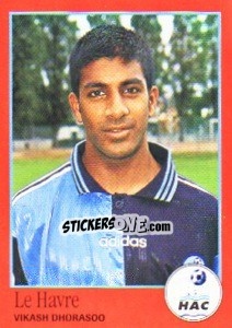 Sticker Vikash Dhorasoo - FOOT 1996-1997 n. 100 - Panini