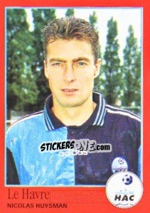 Sticker Nicolas Huysman - FOOT 1996-1997 - Panini