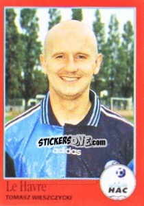 Sticker Tomasz Wieszczycki - FOOT 1996-1997 n. 102 - Panini