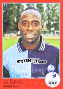 Cromo Roger Boli - FOOT 1996-1997 - Panini