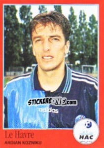 Sticker Ardian Kozniku - FOOT 1996-1997 n. 104 - Panini