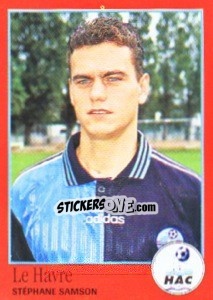 Cromo Stéphane Samson - FOOT 1996-1997 - Panini