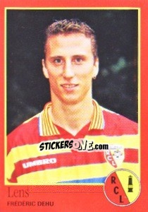 Sticker Frédéric Dehu - FOOT 1996-1997 n. 109 - Panini
