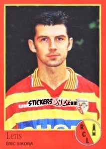 Figurina Eric Sikora - FOOT 1996-1997 - Panini