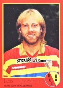 Figurina Jean-Guy Wallemme - FOOT 1996-1997 n. 112 - Panini