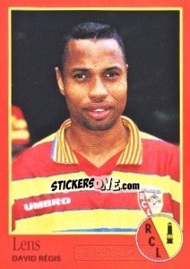 Sticker David Régis - FOOT 1996-1997 - Panini