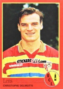 Sticker Christophe Delmotte - FOOT 1996-1997 n. 116 - Panini