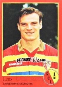 Figurina Christophe Delmotte - FOOT 1996-1997 - Panini