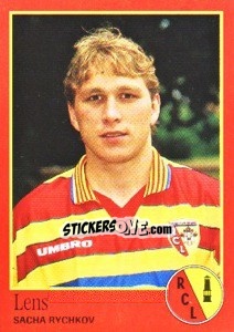 Figurina Sacha Rychkov - FOOT 1996-1997 n. 117 - Panini