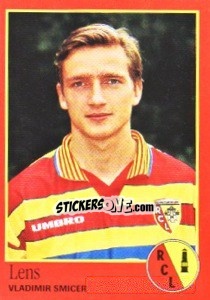 Figurina Vladimir Smicer - FOOT 1996-1997 - Panini