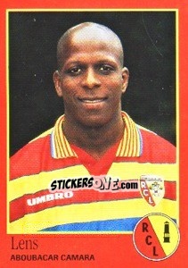 Cromo Aboubacar Camara - FOOT 1996-1997 - Panini