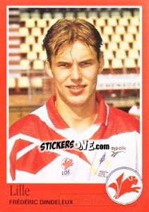 Sticker Frédéric Dindeleux - FOOT 1996-1997 n. 125 - Panini