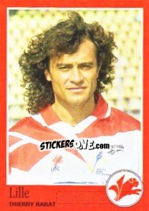 Cromo Thierry Rabat - FOOT 1996-1997 n. 127 - Panini