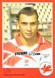 Sticker Arnaud Duncker - FOOT 1996-1997 - Panini