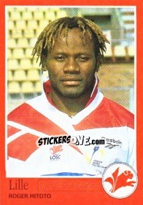 Cromo Roger Hitoto - FOOT 1996-1997 - Panini