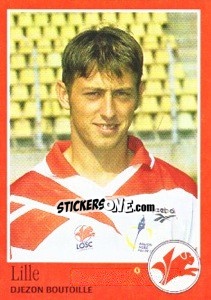 Figurina Djezon Boutoille - FOOT 1996-1997 - Panini