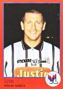 Sticker Pascal Olmeta - FOOT 1996-1997 - Panini