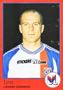 Sticker Laurent Casanova - FOOT 1996-1997 - Panini