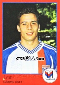 Sticker Ludovic Giuly - FOOT 1996-1997 - Panini