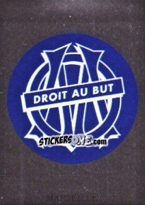Sticker Écusson de Marseille - FOOT 1996-1997 - Panini