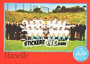 Figurina Équipe de Marseille - FOOT 1996-1997 - Panini